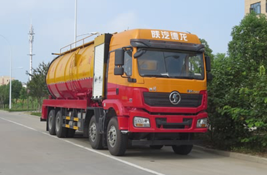 陕汽德龙清洗吸污车