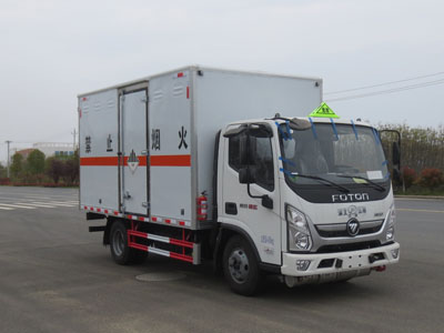 江特牌JDF5040XZWB6型杂项危险物品厢式运输车